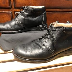 Johnston & Murphy Men's Leather Ankle Tie Up Boots